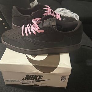 Jordan 1 Travis Scott Velvet Brown Size 14